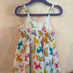 Handmade Balloon animals Dress - scalloped skirt
